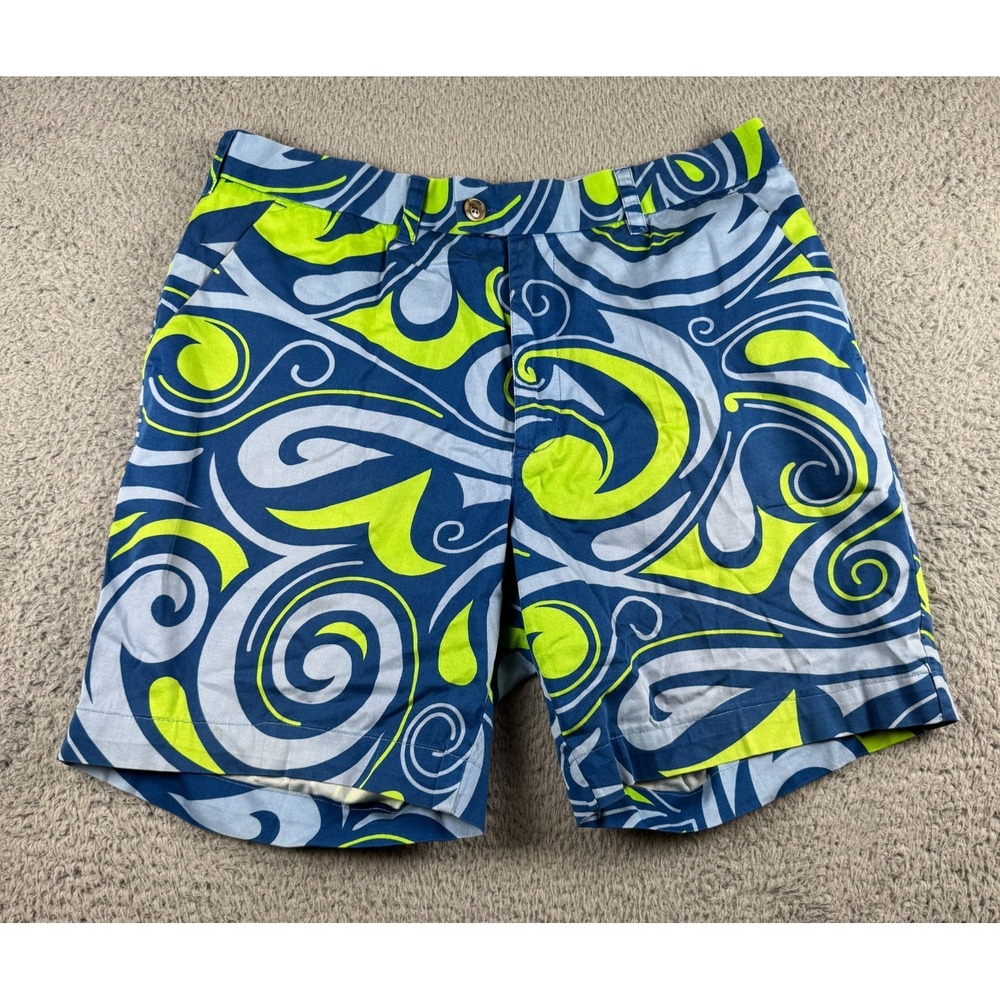 Loud Mouth Golf Shorts Stretch Discontinued Splash Men's Size 34